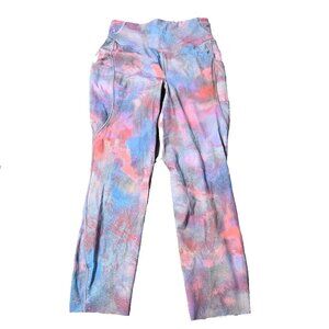 Lululemon Sz 6 Womens Hazy Afterglow Fast And Free HR Tight 25" Pockets